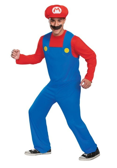 Adult Red Plumber Costume